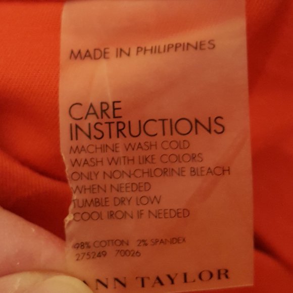 Ann Taylor Chelsea Crop Size 0 Petite - Picture 8 of 8